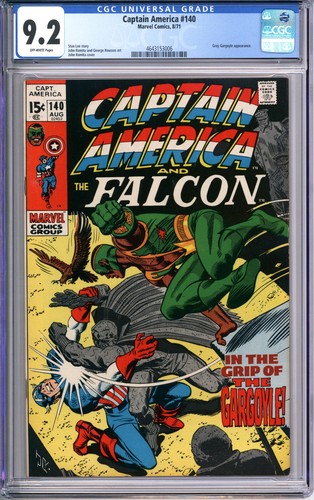 Captain america 140 cgc - captain,