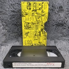 Flesh Eaters VHS Tape 1964