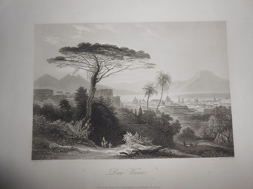 1840 incisione acciaio - su,