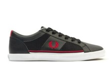 Sneakers Fred Perry BaseLine in pelle a rete blu navy taglia UK 6 e 7
