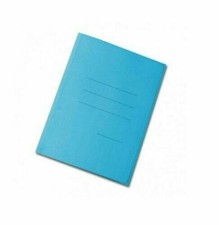 BLASETTI 50 CARTELLINE CARTELLE CON 3 LEMBI CON STAMPA AZZURRE