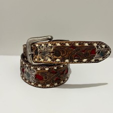 Cintura western in pelle made