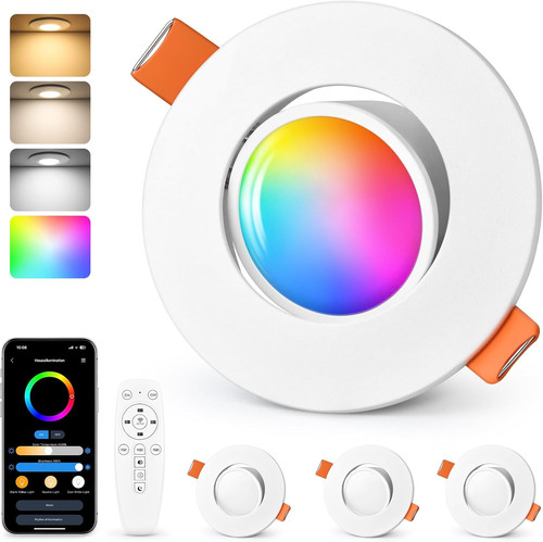 Faretti incasso led rgb - da,