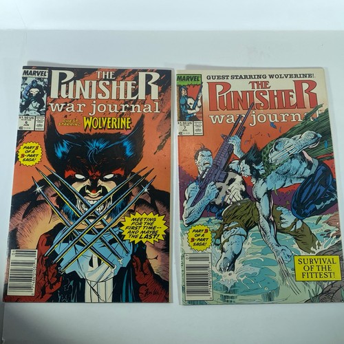 Punisher war journal 7 vf - punisher, -7