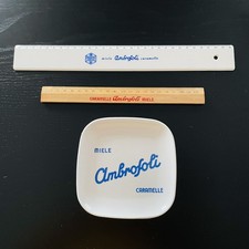 ? Caramelle Miele AMBROSOLI 3 oggetti pubblicitari anni 60 carosello ? GRATIS