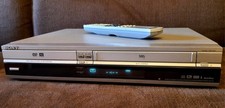SONY RDR-VX410 COMBO VHS / DVD WITH ORIGINAL REMOTE 