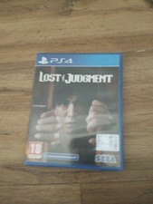 LOST JUDGMENT PS4 PLAYSTATION GIOCO EU NUOVO SIGILLATO ITALIANO
