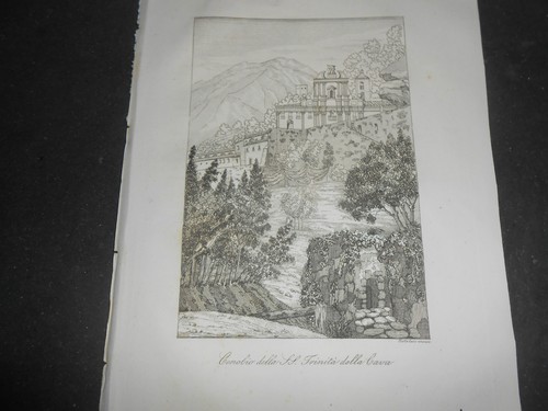 1846 incisione cenobio - 1846,