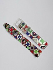 cinturino Y gomma swatch collezione crazy gent 17mm straps watch correa