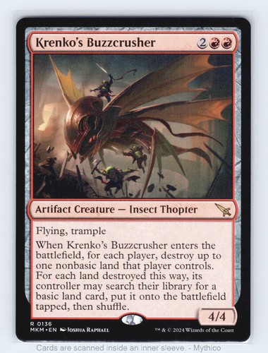 Mtg krenko buzzcrusher - krenko's,