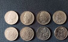 100 Lire Italia Turrita - Lotto 8 Monete Anni Vari