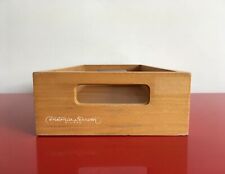 ANTONIO FERRETTI MILANO Cassetto Schedario Legno 1950 MOBILI PER UFFICIO Vintage