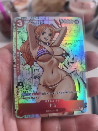 One piece ccg nami - piece, ccg,