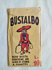 BUSTALBO GIALLA  ANNI '60,BUSTA SORPRESA SIGILLATA, INTREGRA, MAI APERTA, OTTIMA
