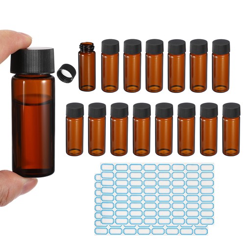 Vialetti vetro ambra 30ml - in,