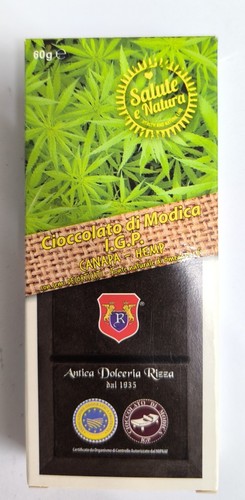 Cioccolato modica canapa - cioccolato, di