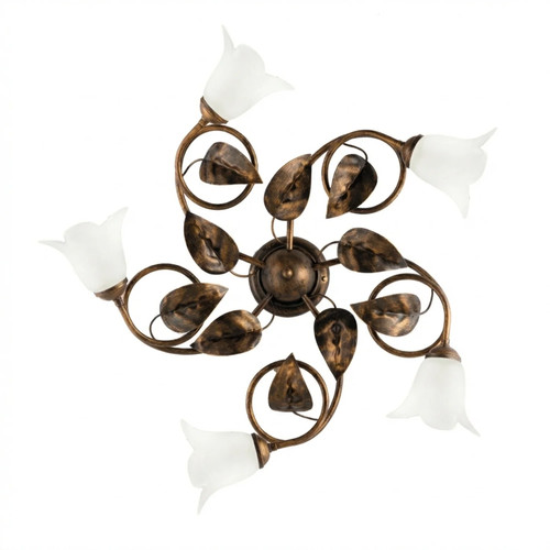 Plafoniera arte povera limone - arte,