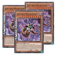 3x ASTRO DRAGO MEKLORD ASTERISCO • (Dragon Asterisk) • Comune • LED7 IT027 • Unl
