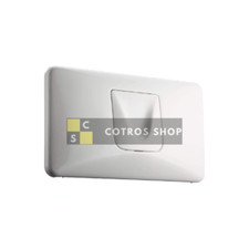 Placca Grohe bianca Colani