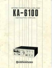 Kenwood KA-6100 Amplificatore