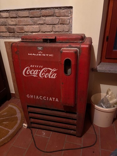 Ghiacciaia vintage coca cola - vintage,