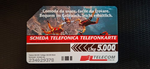 Scheda telefonica telecom - scheda,
