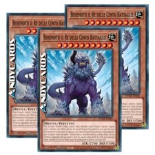 3x BEHEMOTH IL RE DELLE CENTO BATTAGLIE • Comune • DUNE IT024 • 1Ed • Yugioh!