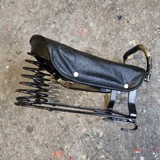 Sella posteriore moto d'epoca Vitelia completa con slitta e molle