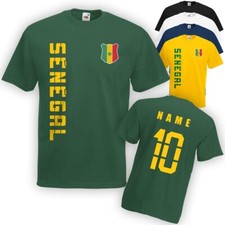 T-shirt Senegal desiderio nome
