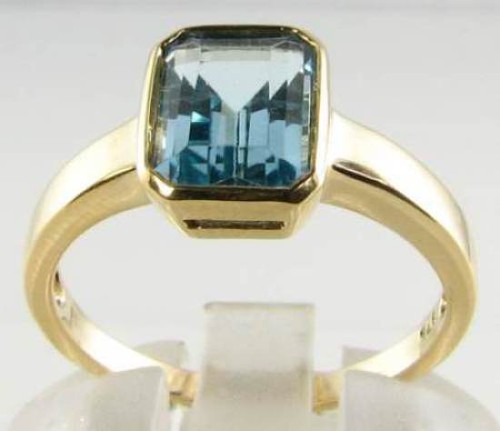 Anello 9ct oro giallo - anello,