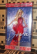 OFFERT!!! BARBIE DIVA COLLECTION "RED HOT", 2002, NRFB, LAST UNIT!!!