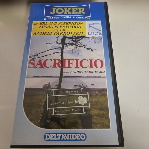 Vhs rara sacrificio di - rara,