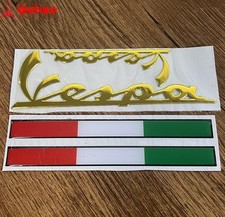 GOLD FAIRING BODY BADGE ITALY