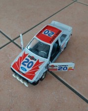Ford Escort XR3 rally Martini BBurago scala 1/24 