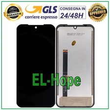 DISPLAY LCD PER DOOGEE S86 / S86 PRO TOUCH SCREEN VETRO MONITOR ASSEMBLATO NERO