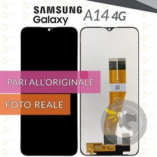 DISPLAY SAMSUNG GALAXY A14 4G SM-A145 SCHERMO LCD VETRO TOUCH PARI A ORIGINALE