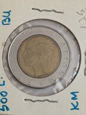 Italy Coin 500 Lire 1986