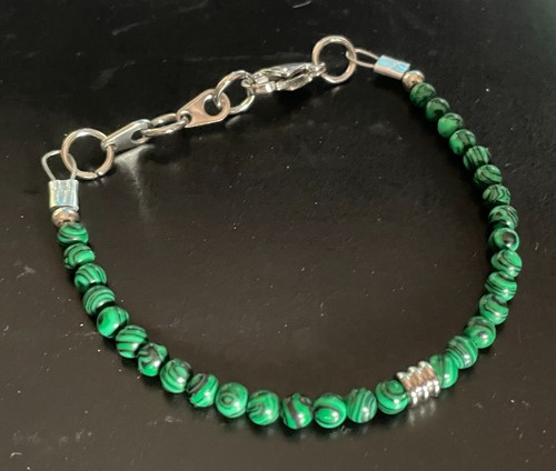 Bracciale malachite pietre