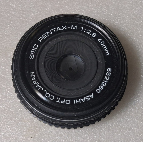 Pentax 40mm pancake lens - pancake,