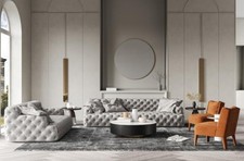 Divano Chesterfield in pelle