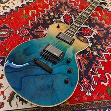 Chitarra ESP colore blu mogano