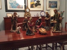 Presepe 10 statue altezza da