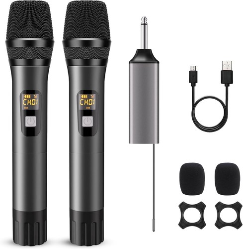 Set microfono wireless uhf - set,