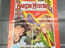 Martin Mystere RARA LOCANDINA 107 bis + omaggio banconota Castelli Lucca