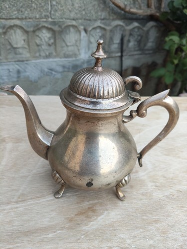 Teiera inglese vintage metallo
