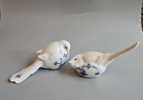 Coppia figurine titmouse - figurine,
