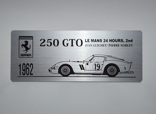 Targa nome metallo ferrari - in,