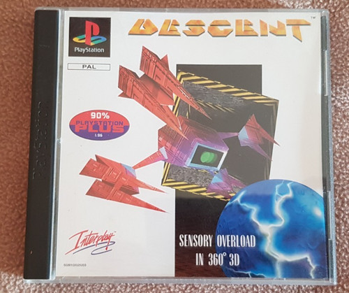 Descent ps1 playstation pal - descent,