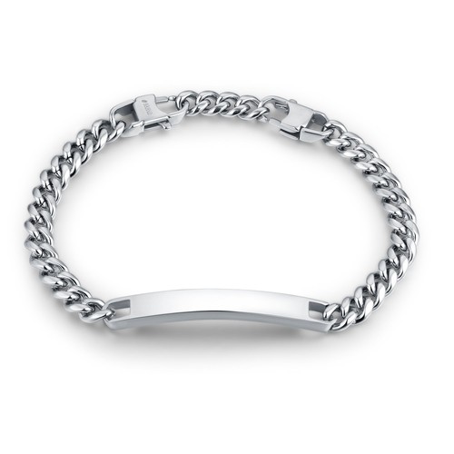 Bracciale brand uomo basic - bracciale,