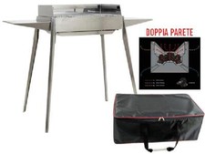 CANALETTA FORNACELLA SPIEDO PER ARROSTICINI BARBECUE A CARBONE EL GAUCHO ASADO I